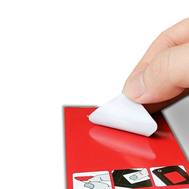 Sticky Screen Cleaner Microfiber Cleaning Sticker w/ Busines 5