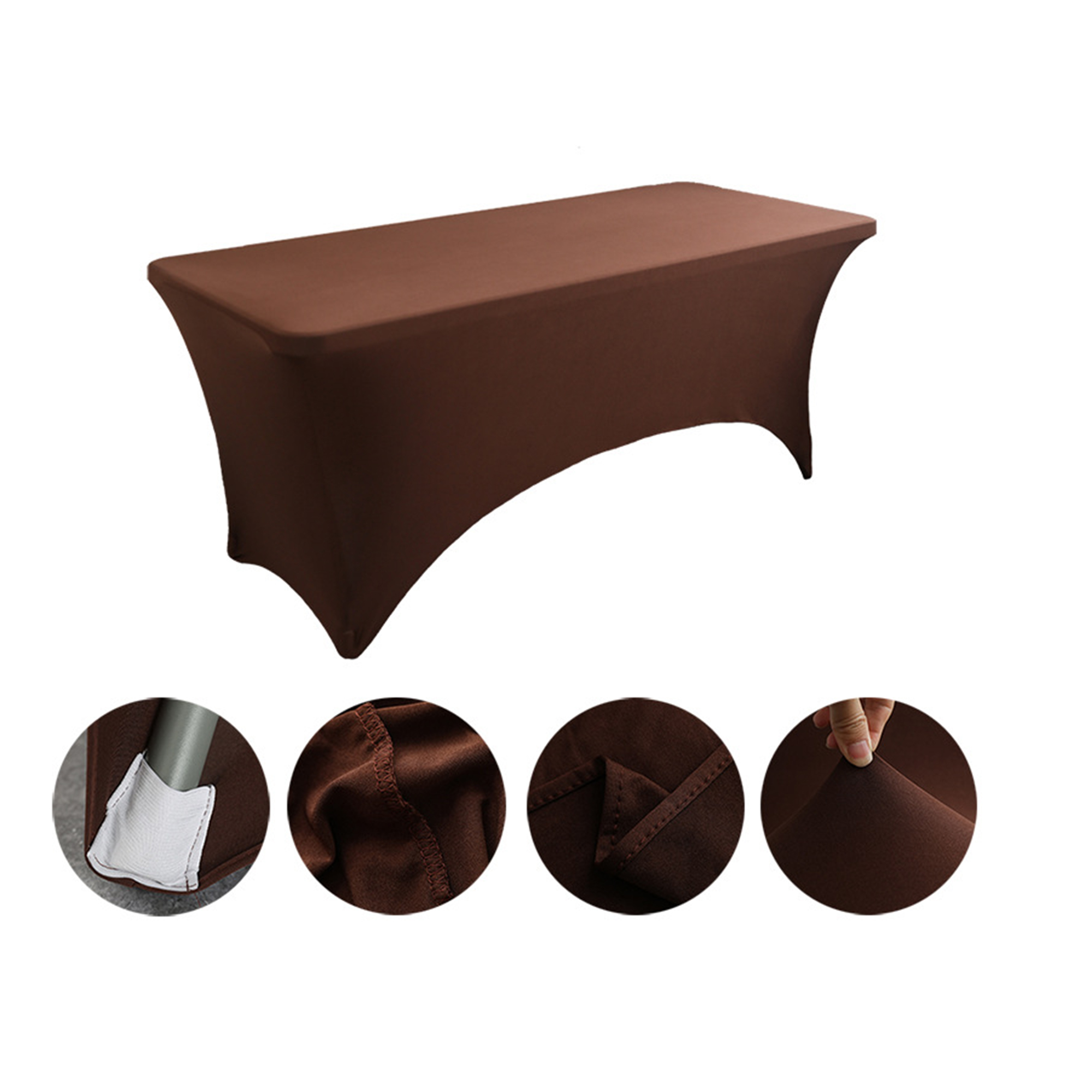 Six Foot Full Color Spandex Fitted Table Cover 27