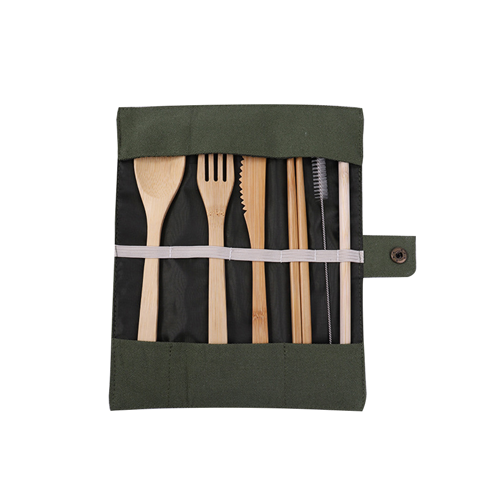 Bamboo Utensil Set Dinnerware 1
