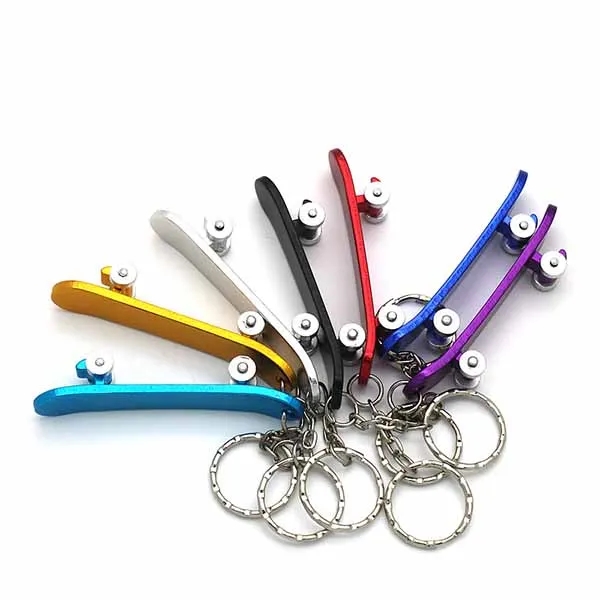 Mini Skateboard Key Chain Cute Car Keyring Bottle Opener 1