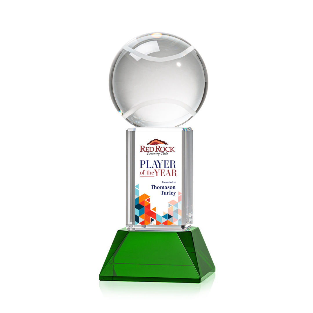 Tennis Ball VividPrint™ Award on Stowe - Green 7