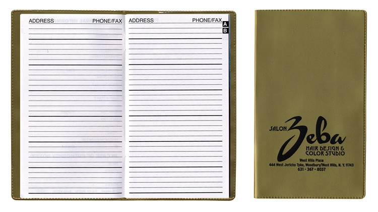 Standard Vinyl Address Book 7