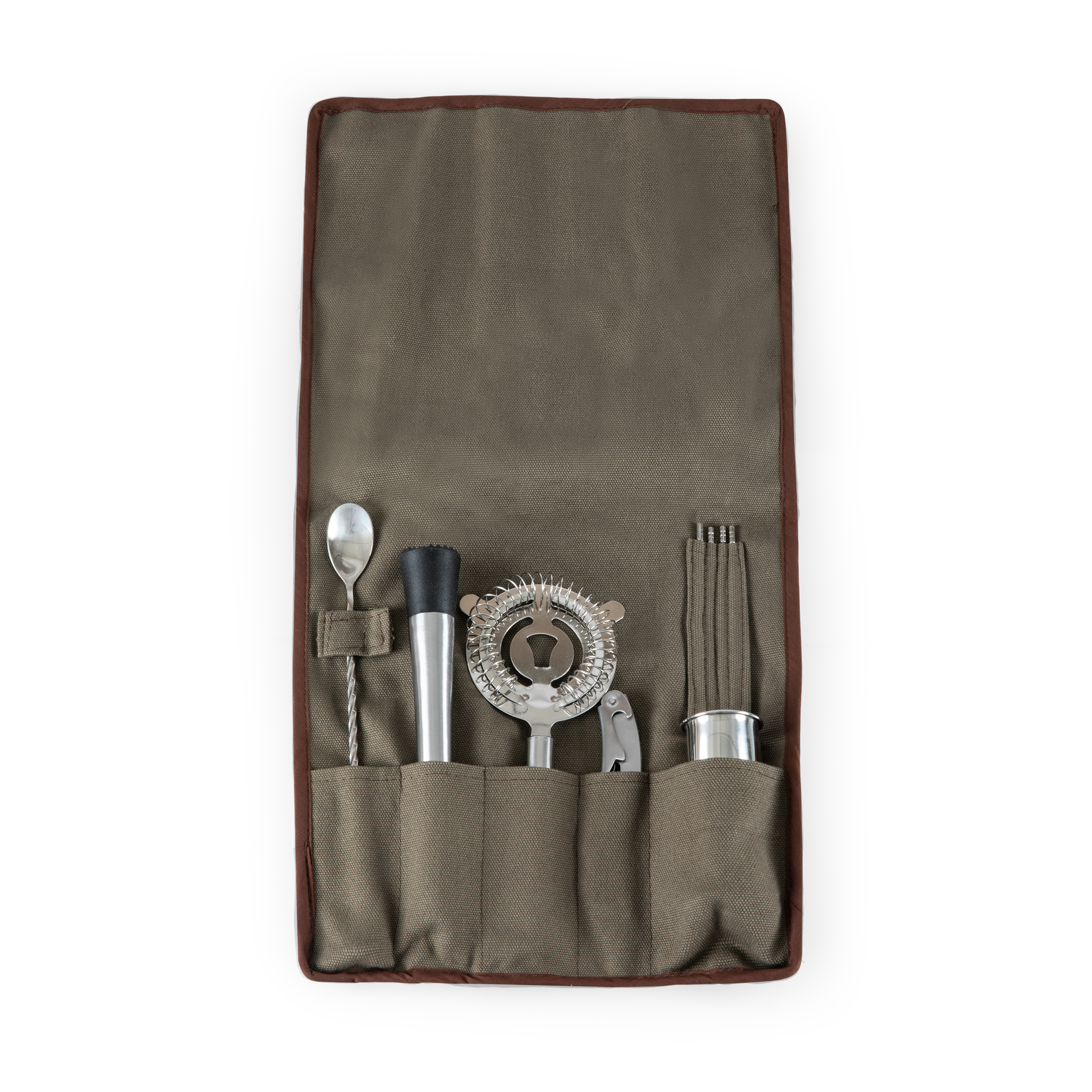 10-Piece Bar Tool Roll Up Kit