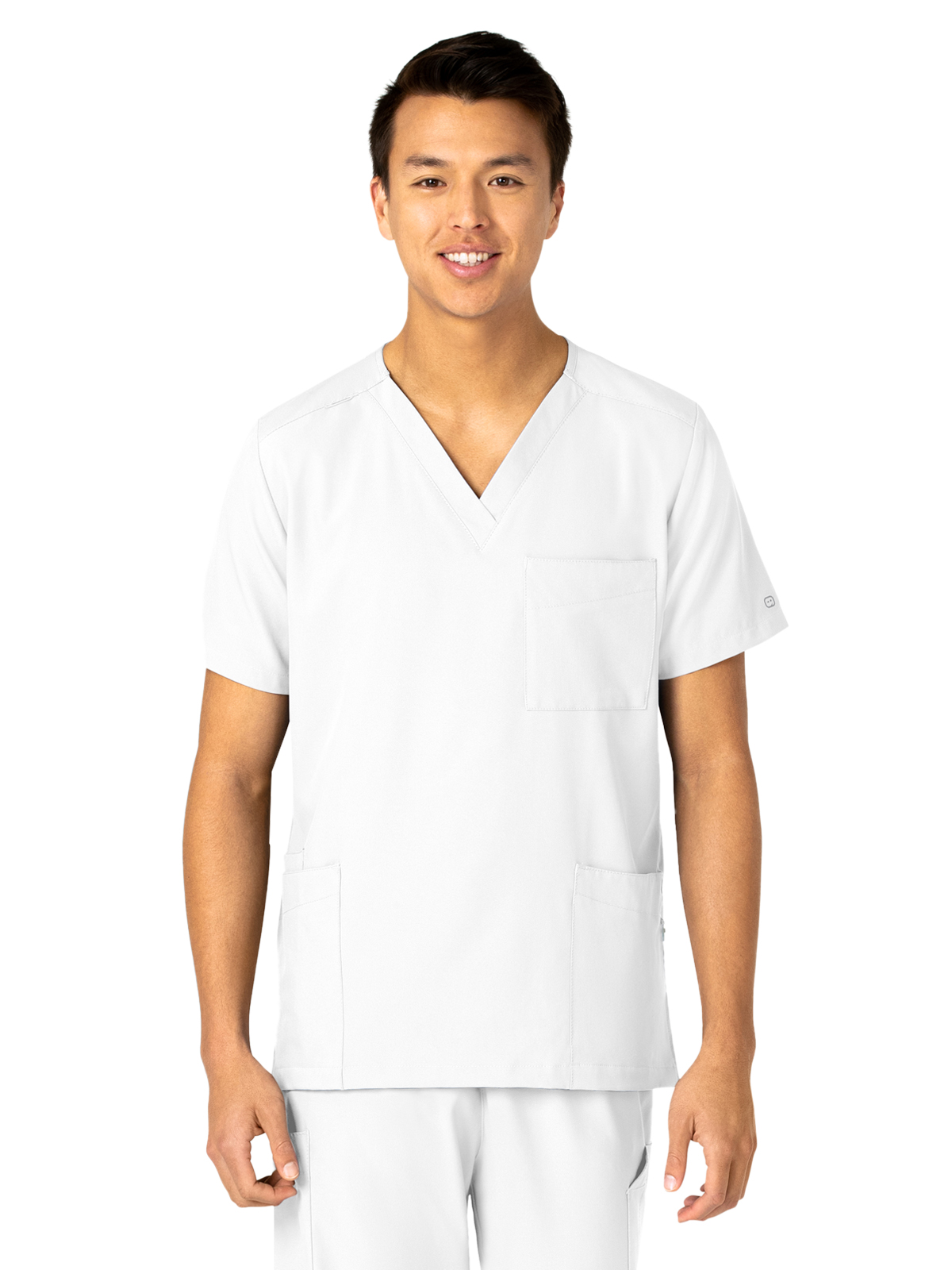 Wink - W123 - Unisex 4-Pocket V-Neck Top