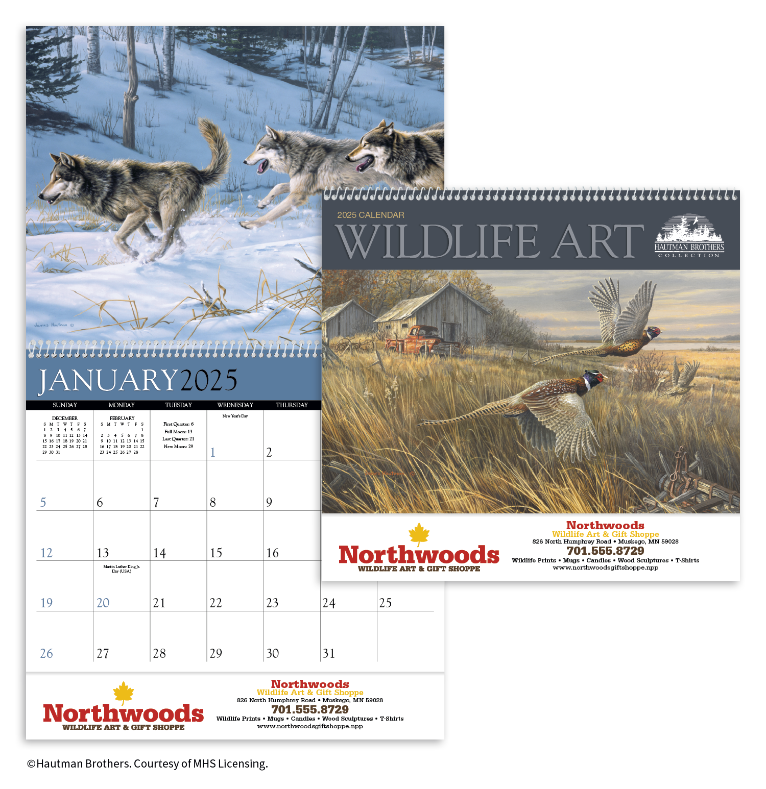Triumph® Calendars Wildlife Art by the Hautman Brothers Calendar 41
