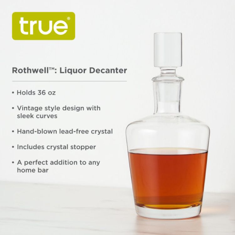 True® Rothwell™: Liquor Decanter 4