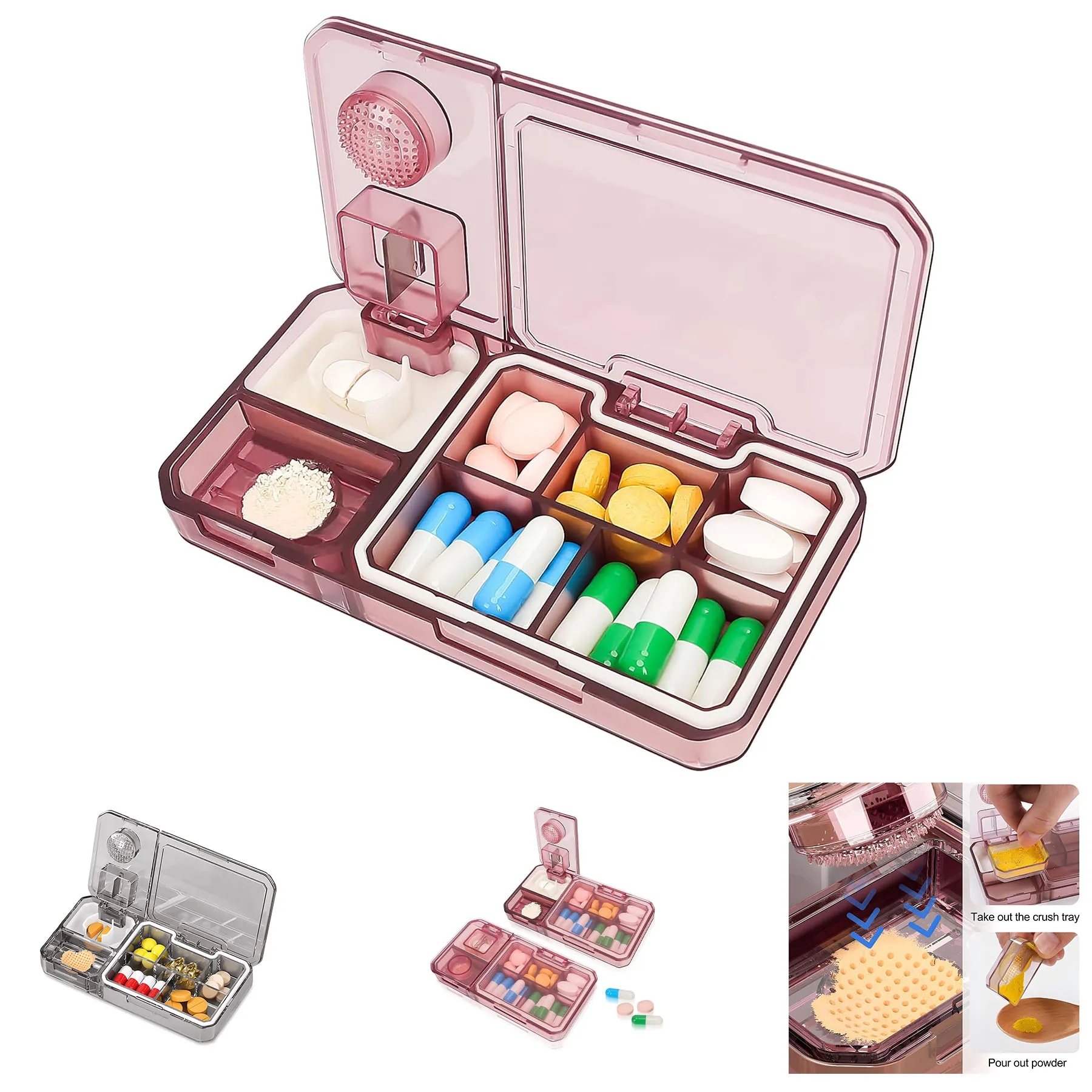 Translucent Pill Organizer 1