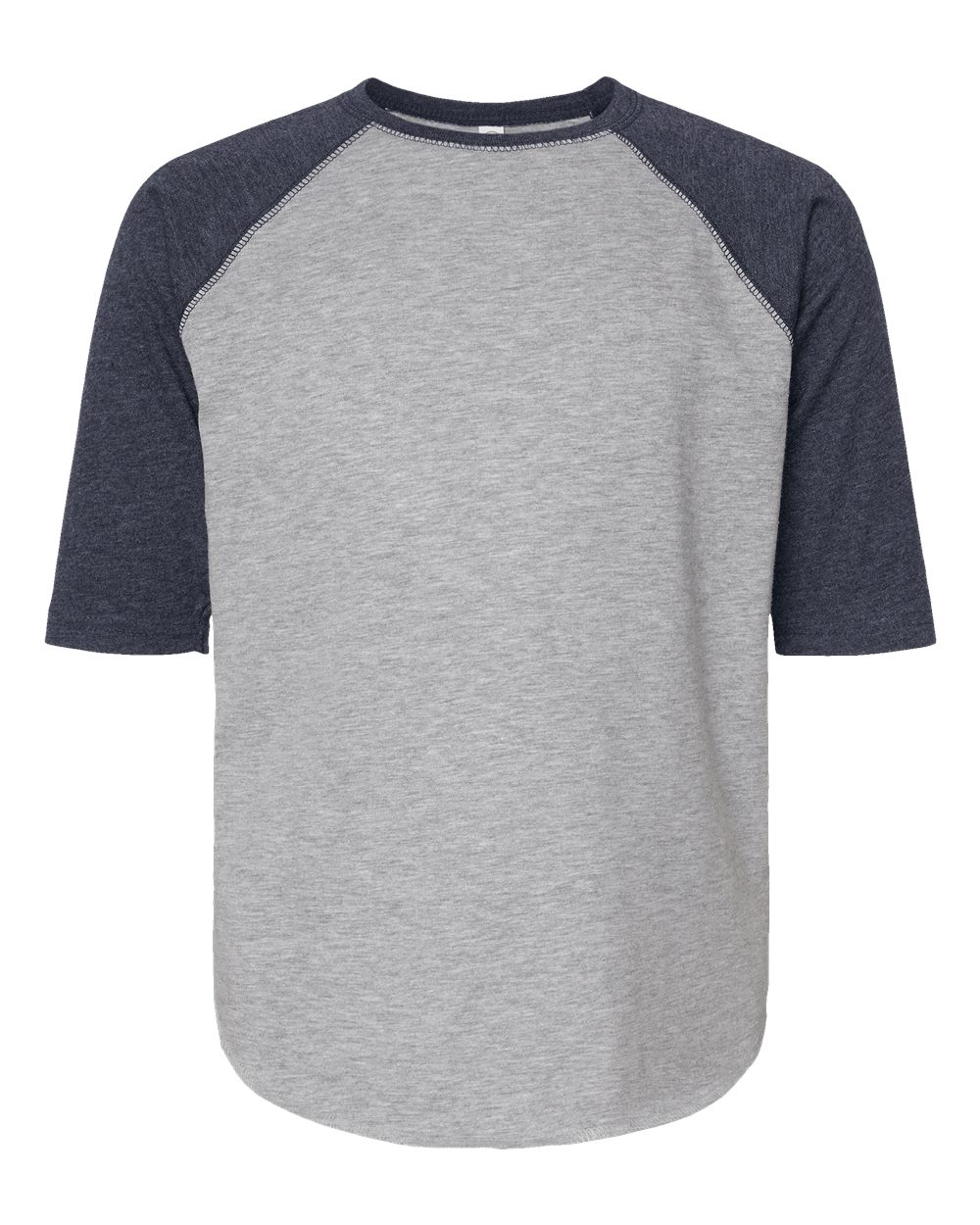 Youth Baseball Fine Jersey Three-Quarter Sleeve Tee - 6130 24