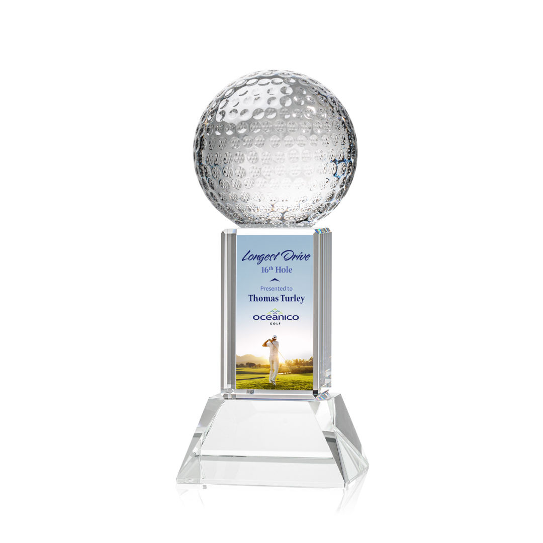Golf Ball VividPrint™ Award on Stowe - Clear 12