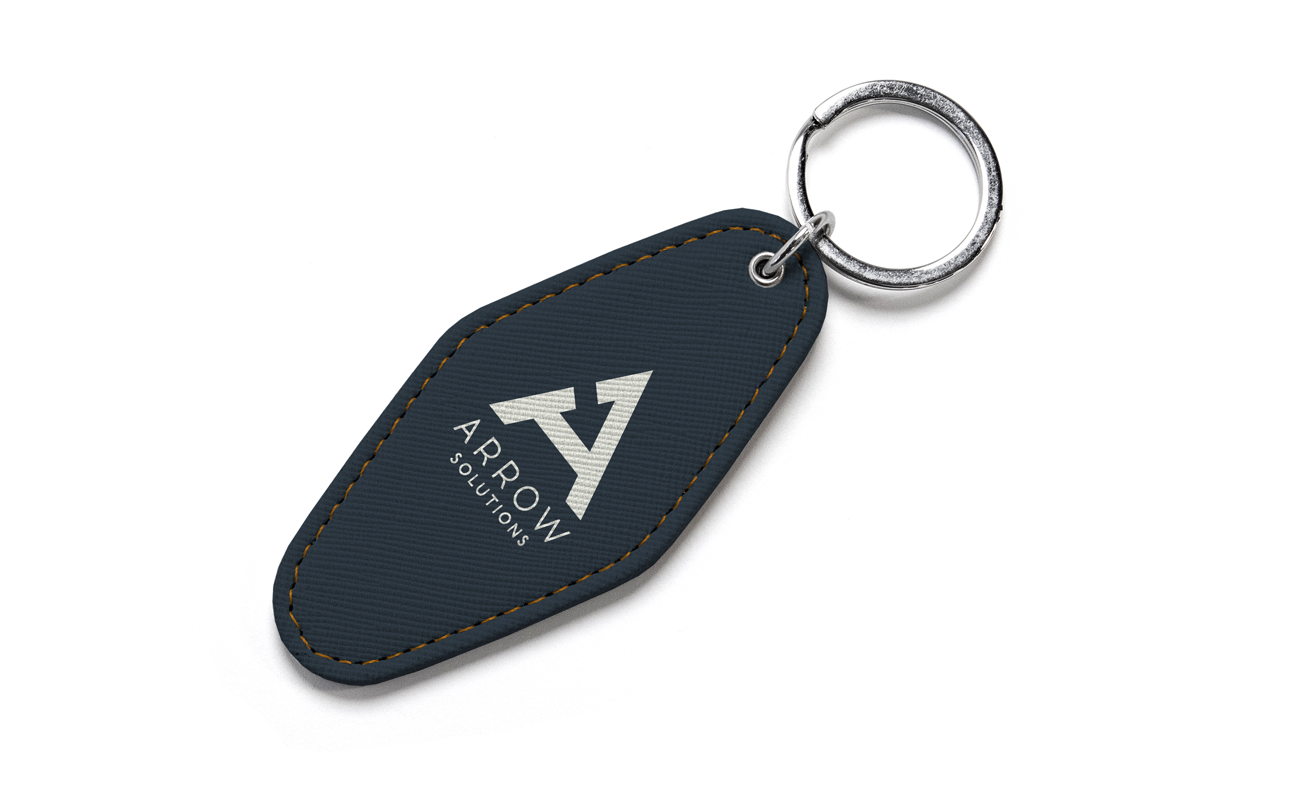 LVL Vegan Leather Motel Keychain