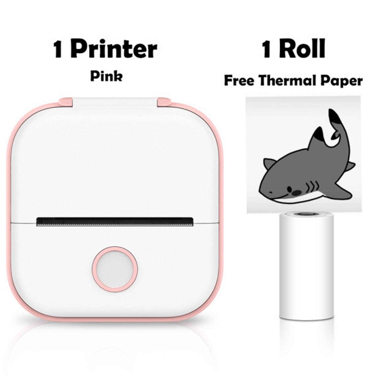 Mini Pocket Portable Instantly Sticker Printer 2
