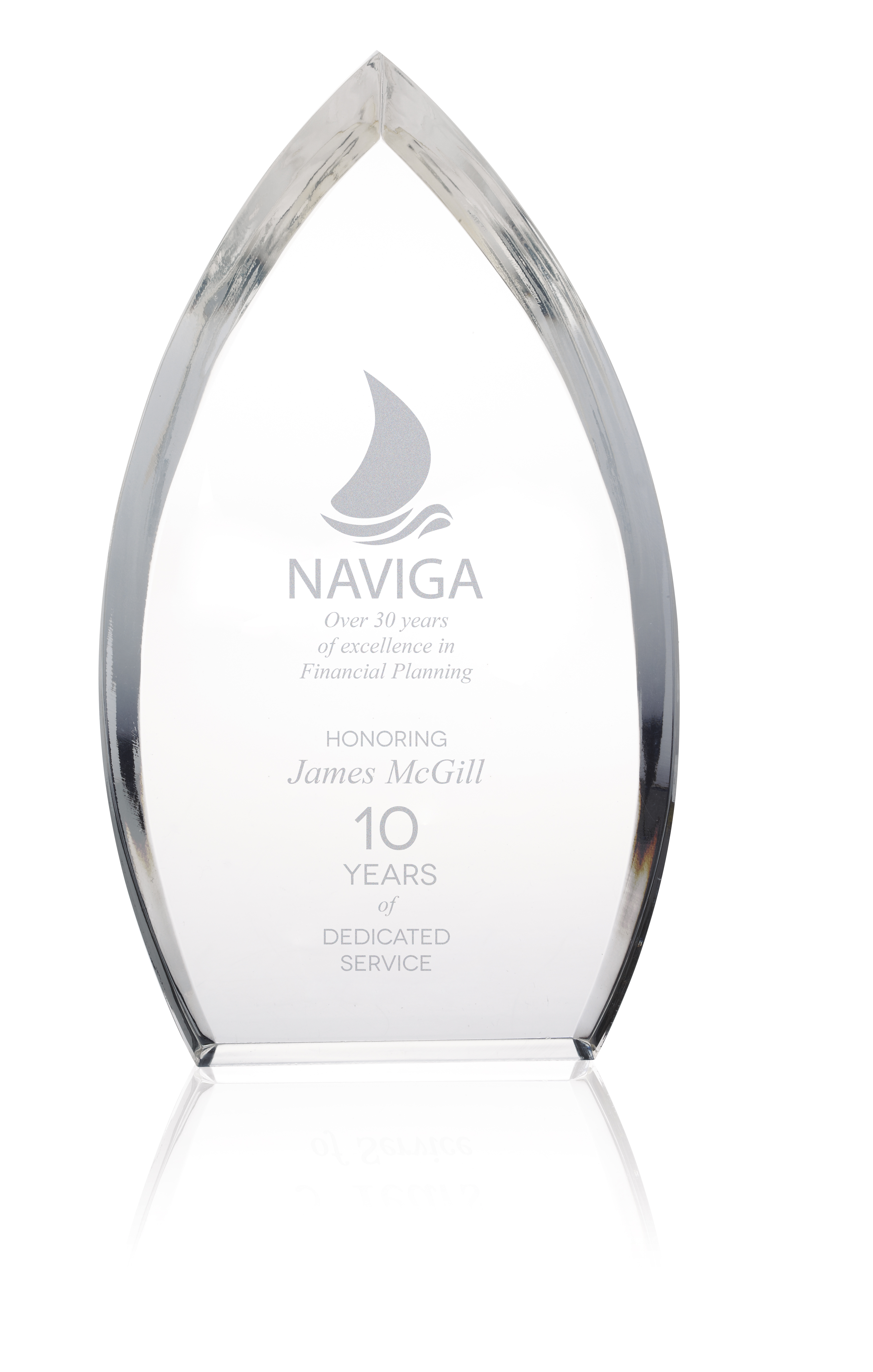 JAFFA® Enterprise Teardrop Award 3