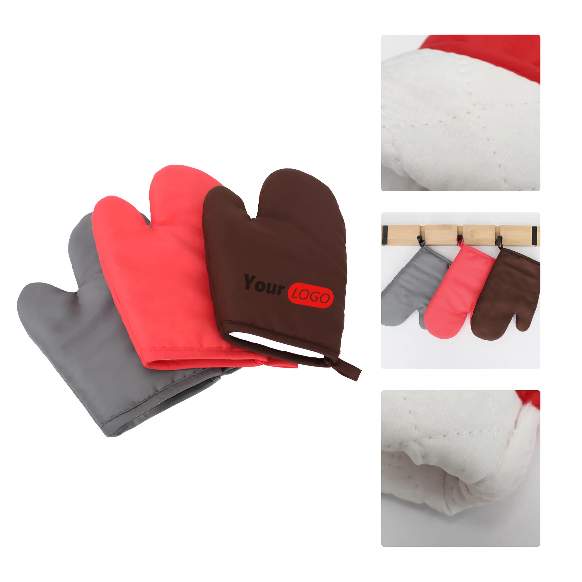 Heat Resistant Oven Gloves 4