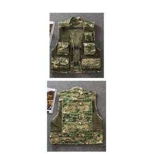 Zipper Front Black Safety Vest 7