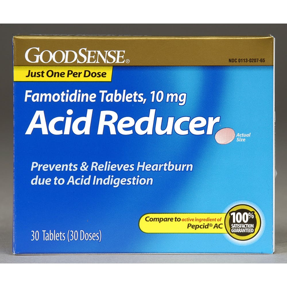 Acid Reducer Tablets - 10 mg 30 Count 1