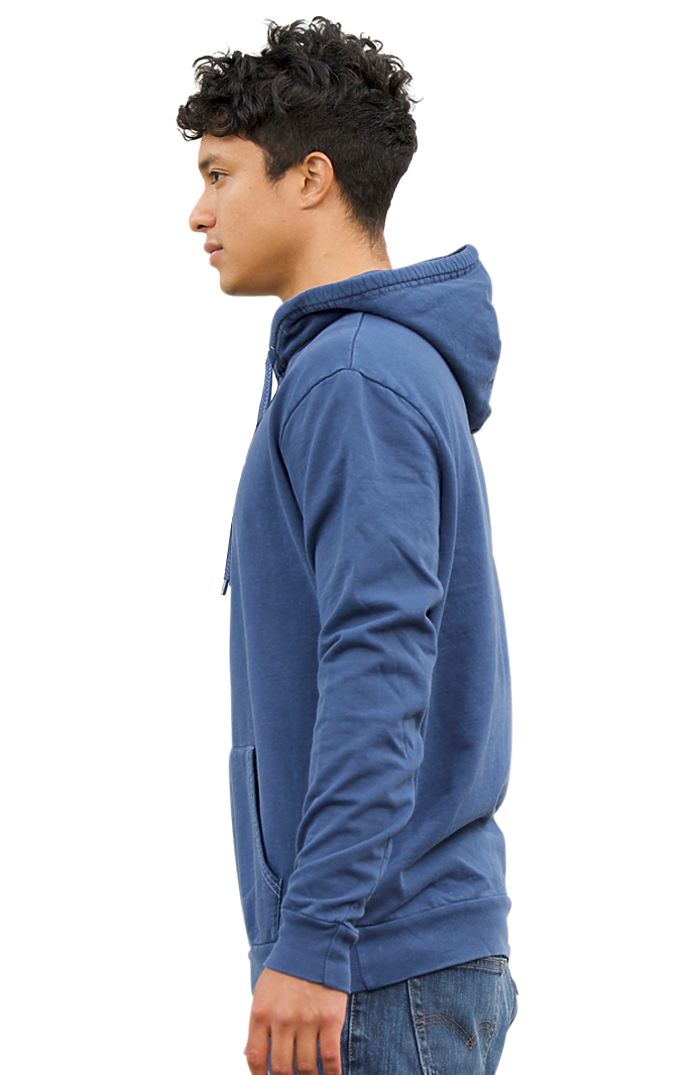 Unisex Vintage Pigment Dyed Fleece Pullover Hoody 4