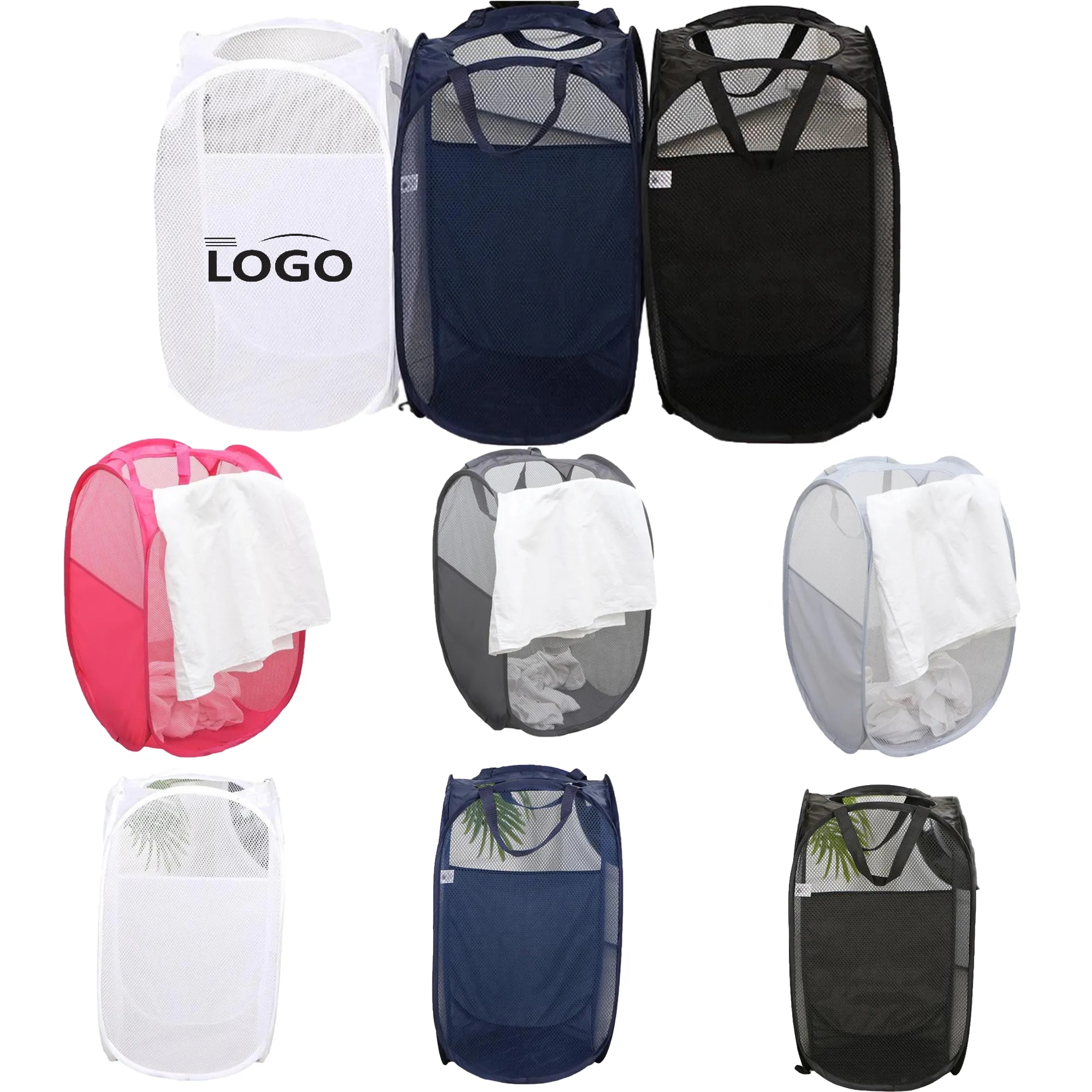 Folding Laundry Basket MOQ 100PCS 9