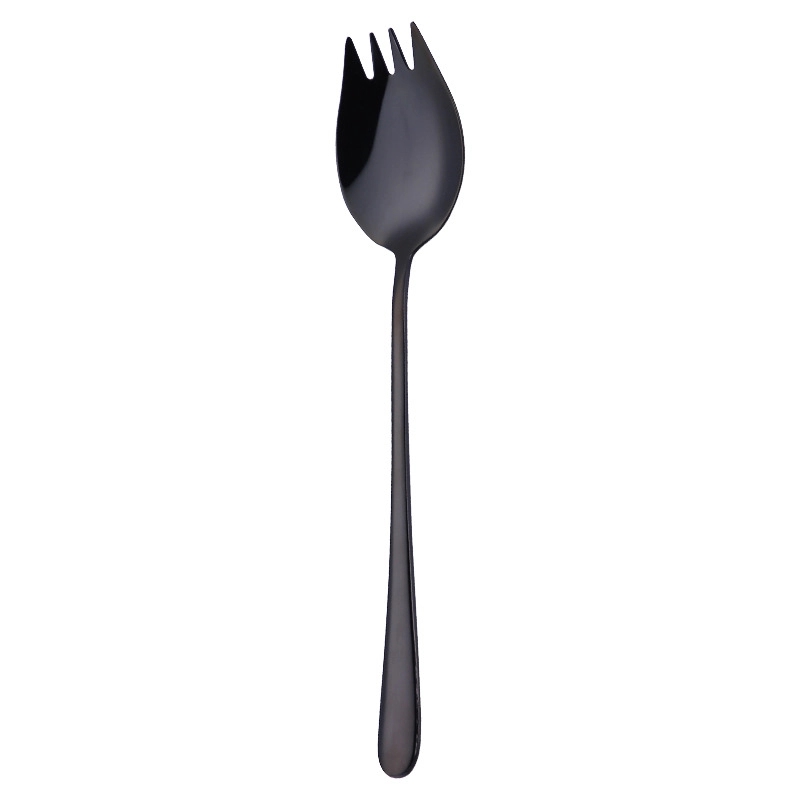 2 in 1 Stainless Steel Spoon with Fork 8