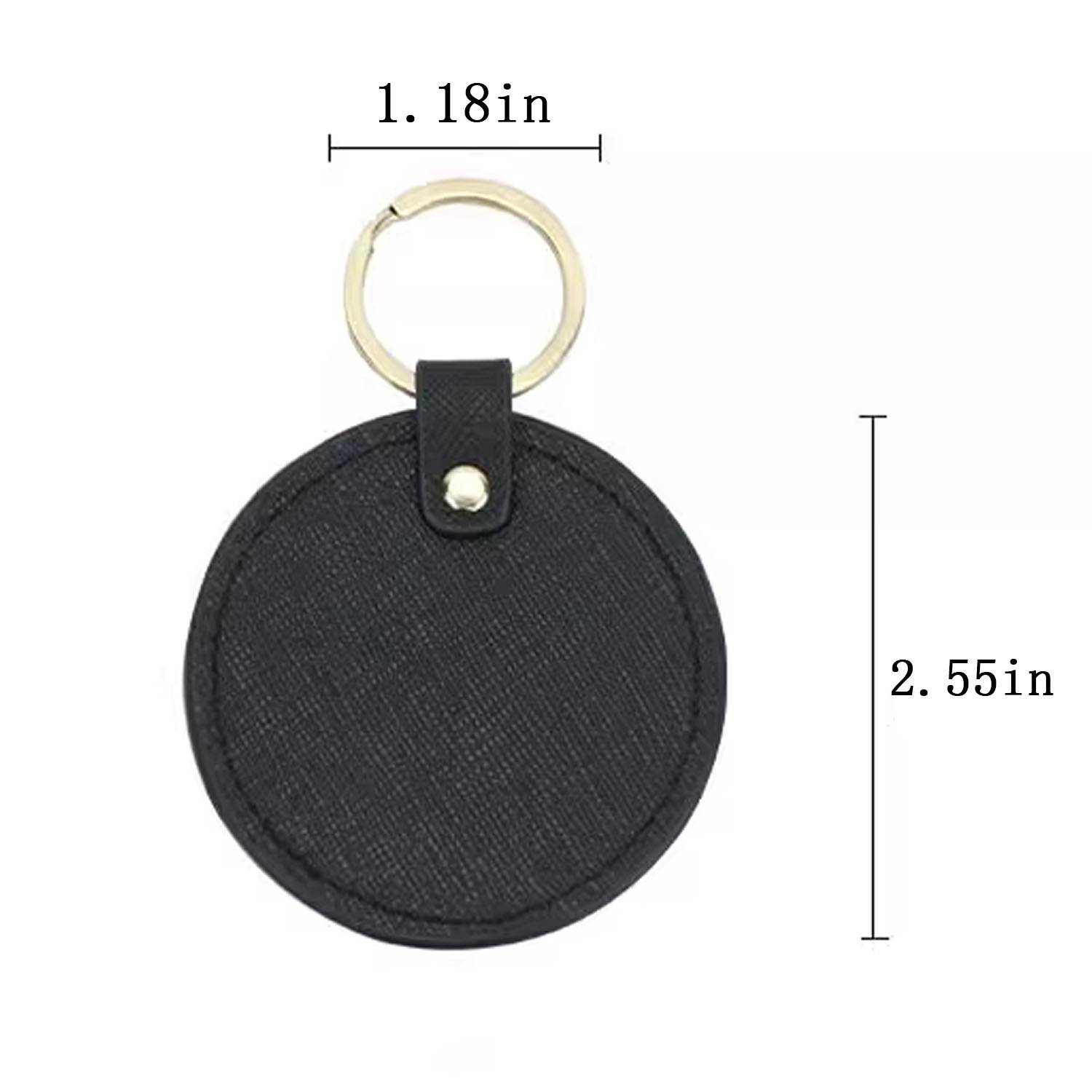 Customizable Genuine Leather keychain 2