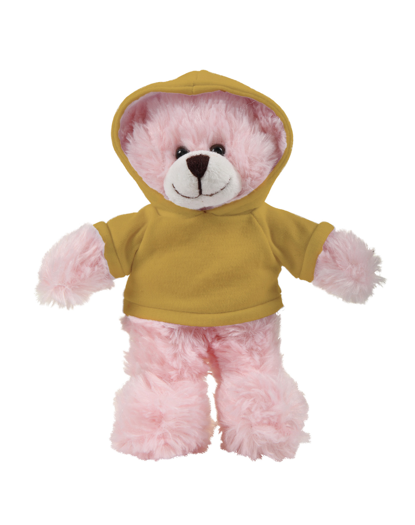 soft plush Pink Bear with hoodie 9