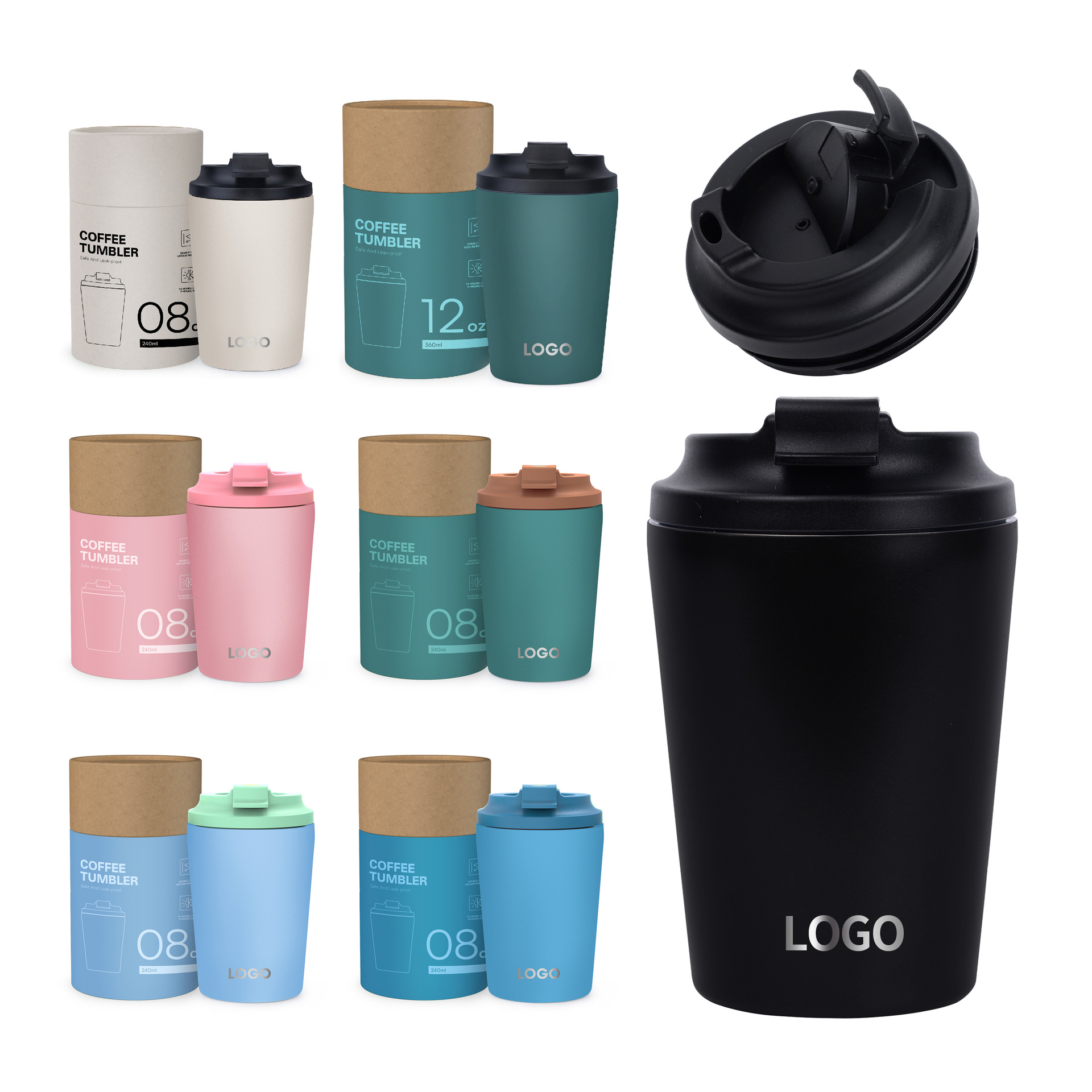 Mini 304 Stainless Steel Vacuum Coffee Cup 2
