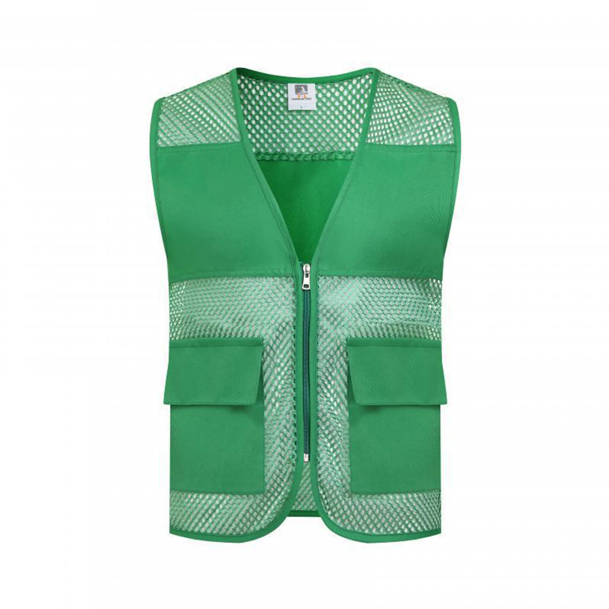 MOQ20 Mesh Vest Summer Volunteer Workwear 9