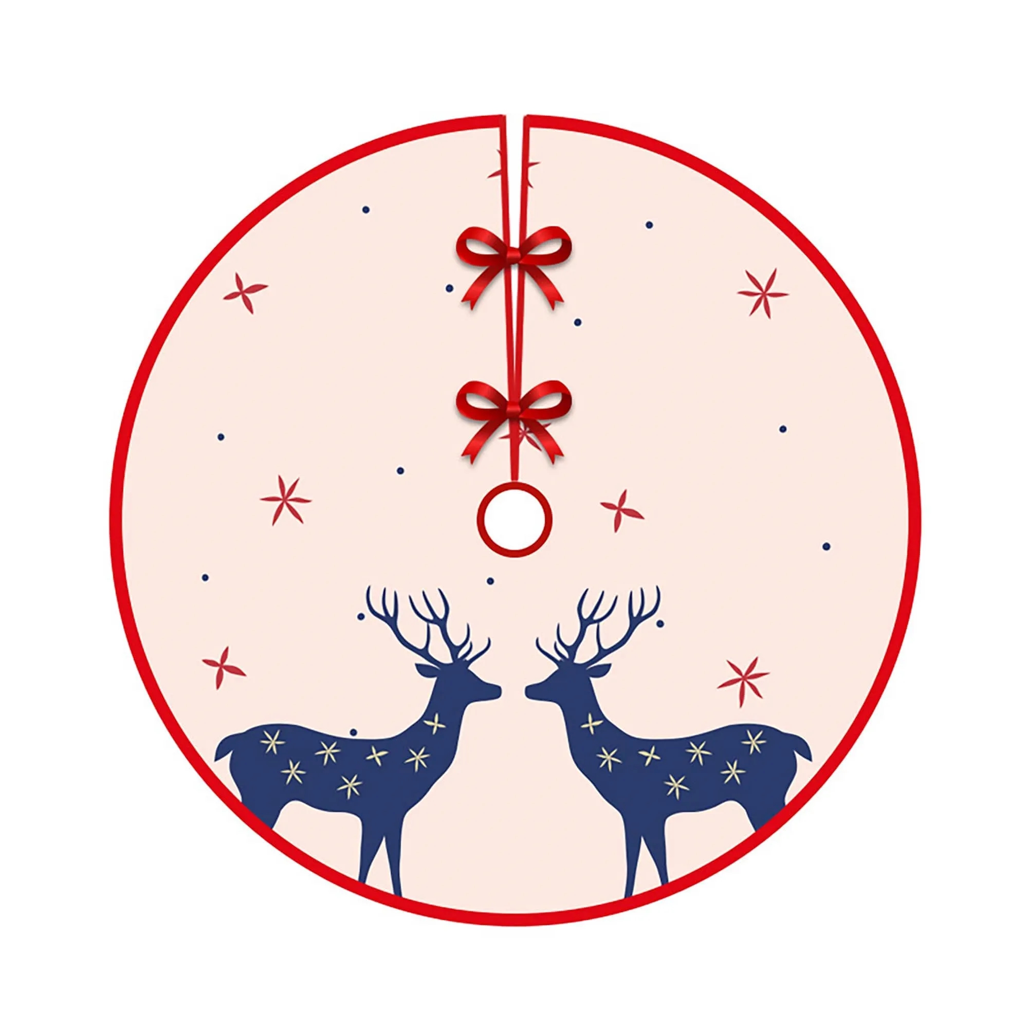 Cozy Christmas Tree Skirt MOQ 20 Multiple Sizes Available 2