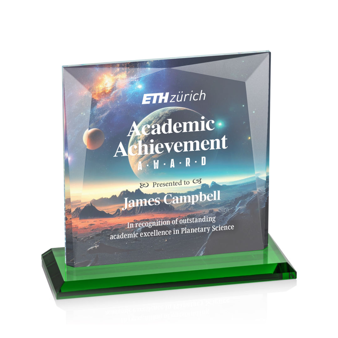 Tanner VividPrint™ Award - Green 2