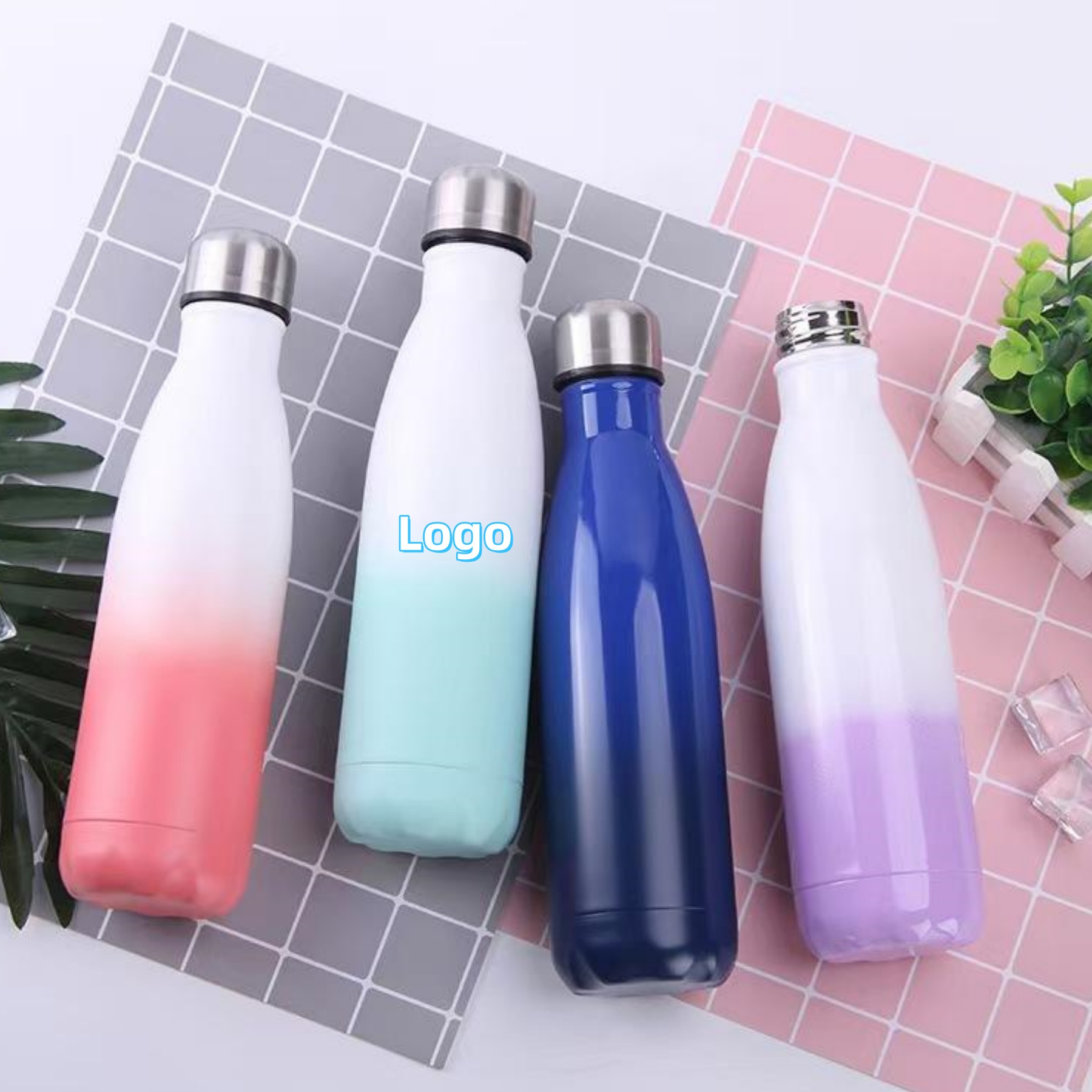 17 Oz Gradient ColorVacuum Insulated Stainless Steel Sport Water Bottle 1