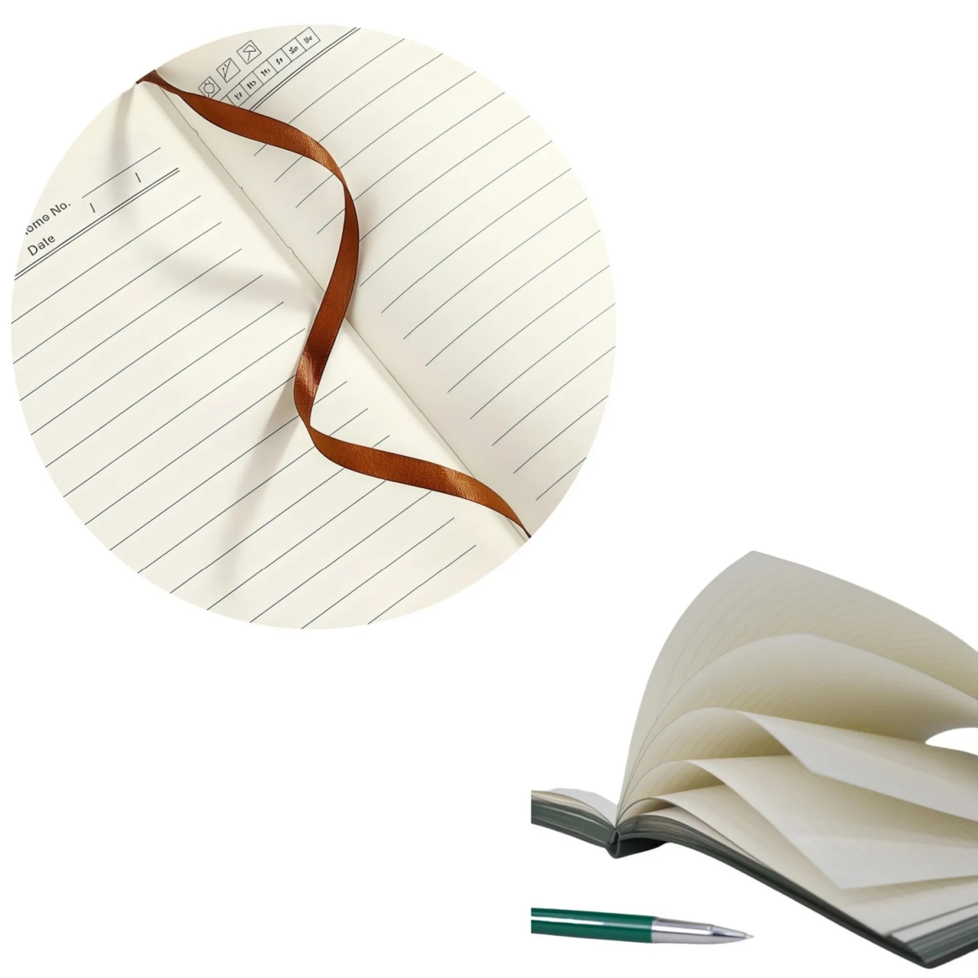 Executive Gift Set - PU Leather Notebook, Pen&8GB USB Drive 8