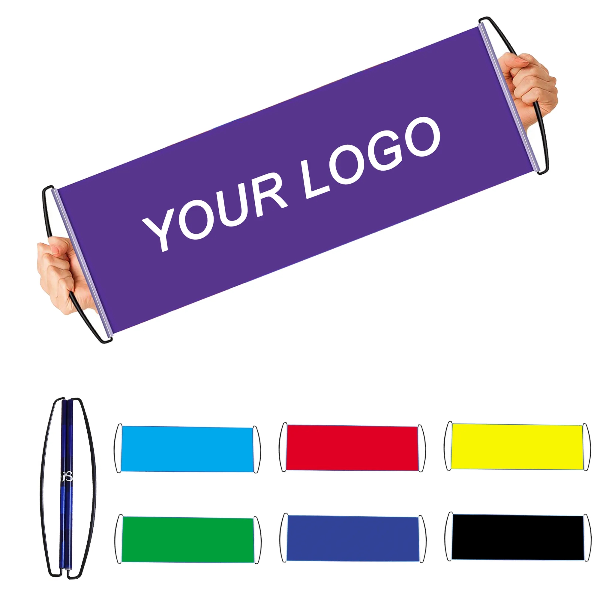 Custom Retractable Handheld Banner 1