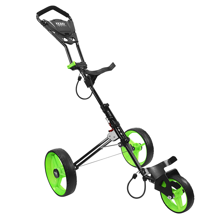 IZZO Rover II 3-Wheel Push Cart 2