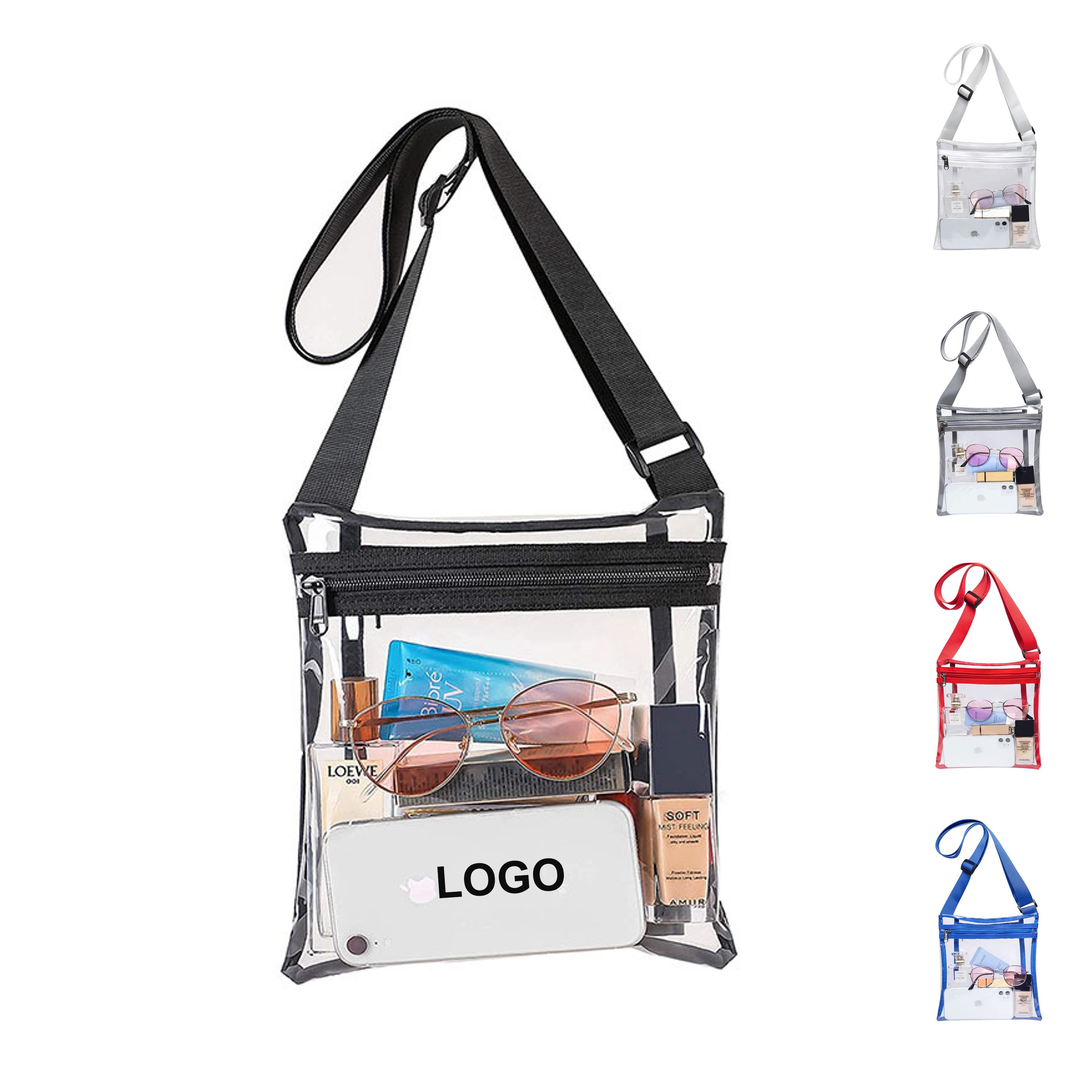 Clear Purse Bag (direct import) 4