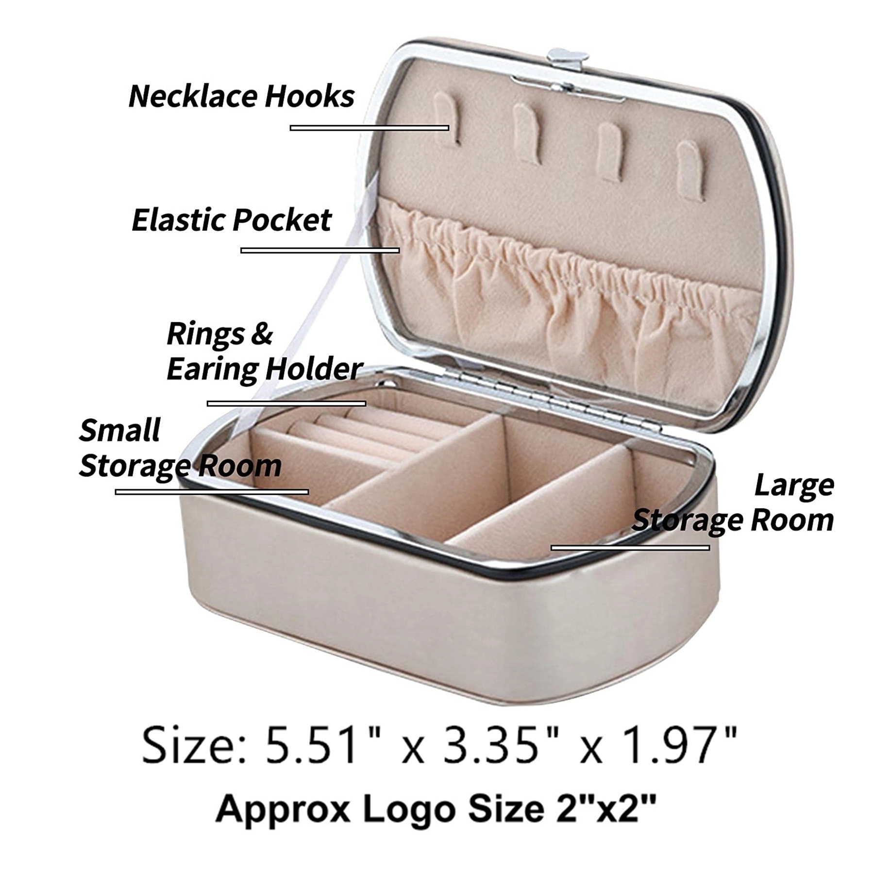 Travel Mirror Jewelry Box 3