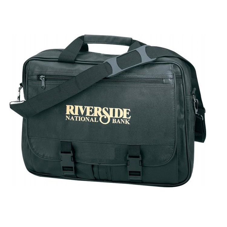 Leatherette Expandable Briefcase 2