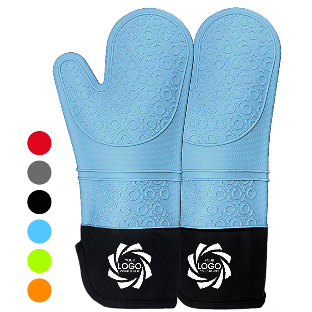 Silicon grilling oven gloves 2