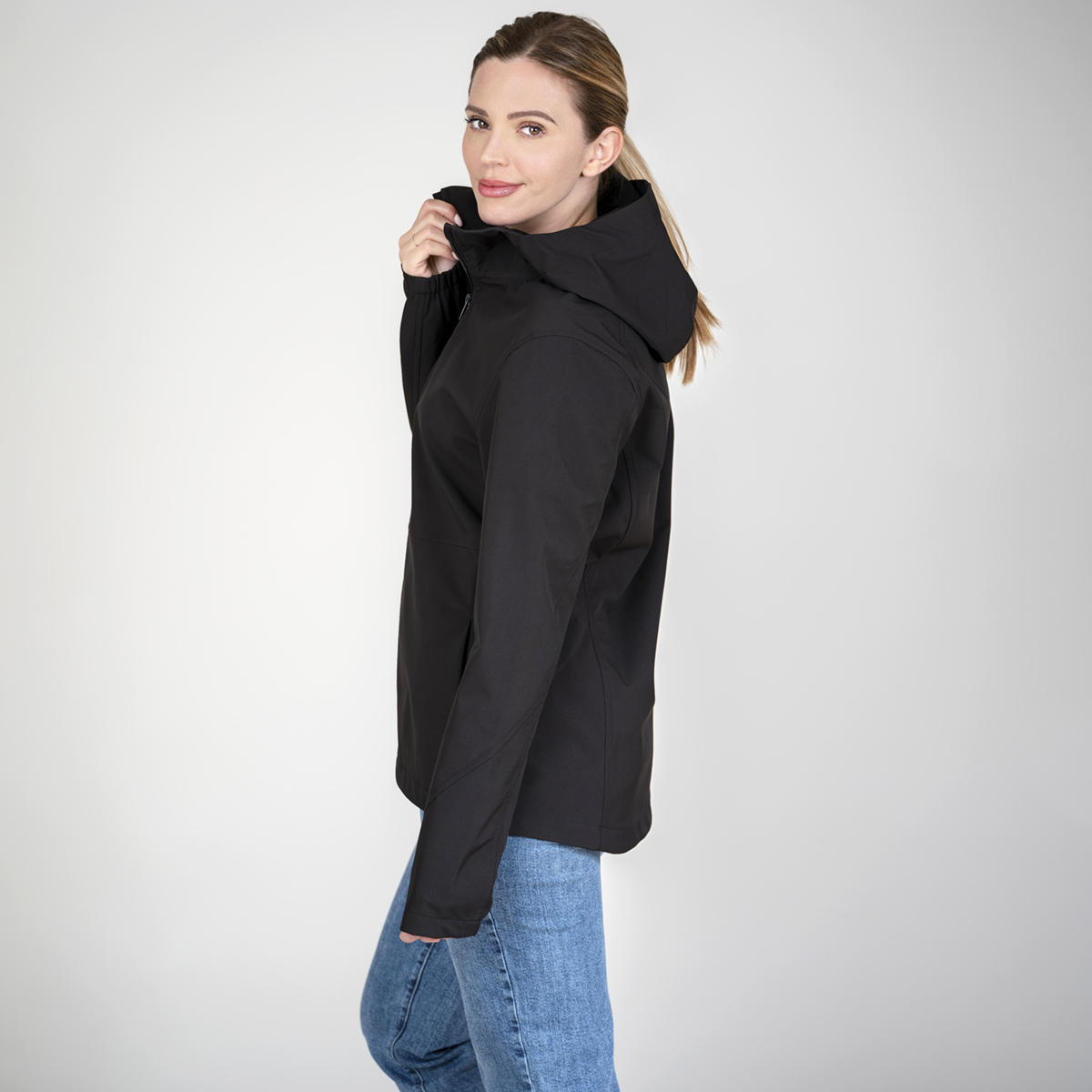 Ladies Ascend Soft Shell Hoody 10