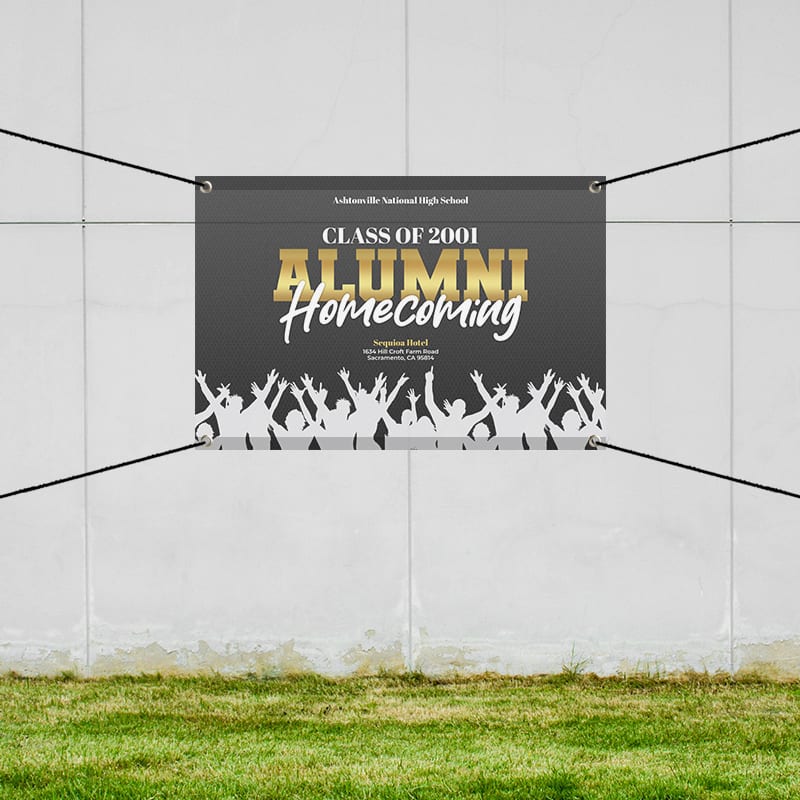 Custom 4' X 6' Mesh Banners 9