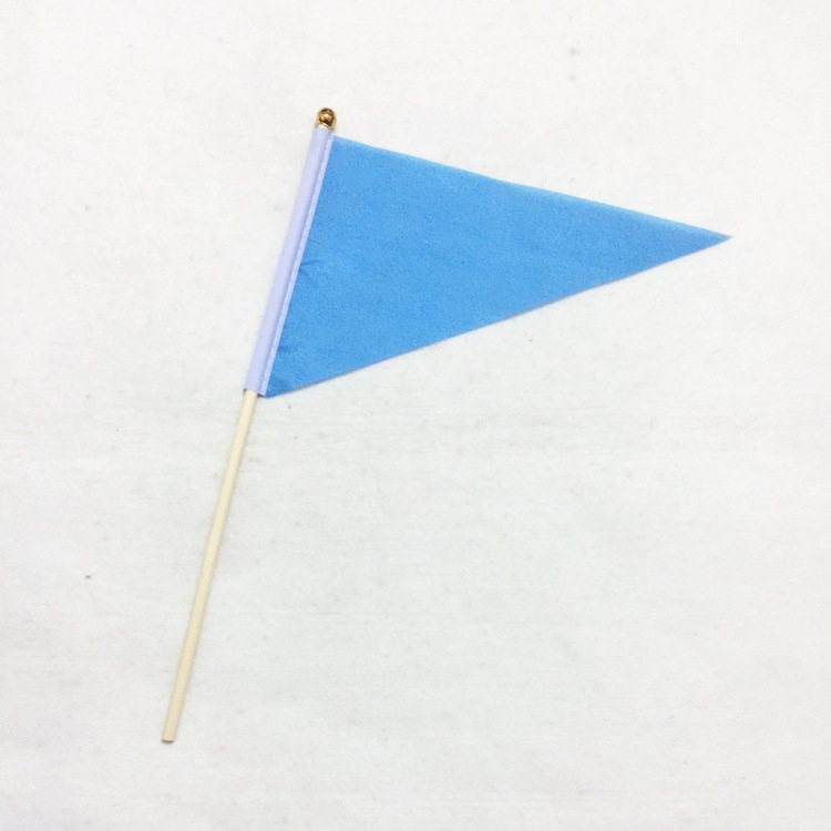 Custom Pennant Flags with wooden stick 4