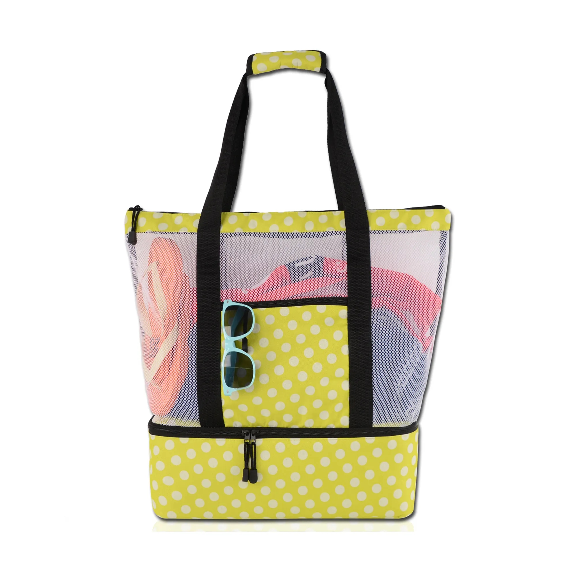 Mesh Beach Bag With Wet Compartment 3