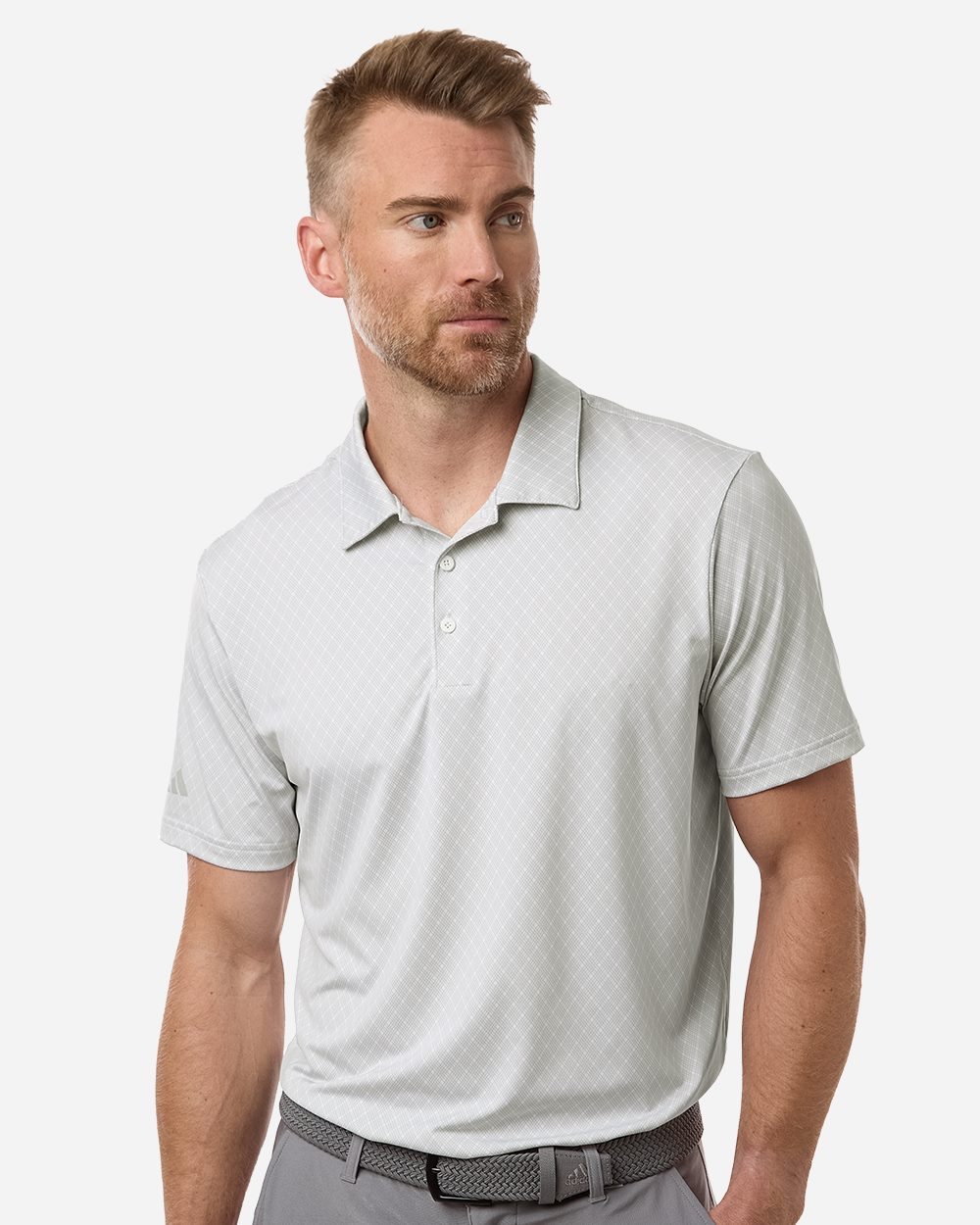 Men's 4-Way Stretch Printed Polo - A716 9
