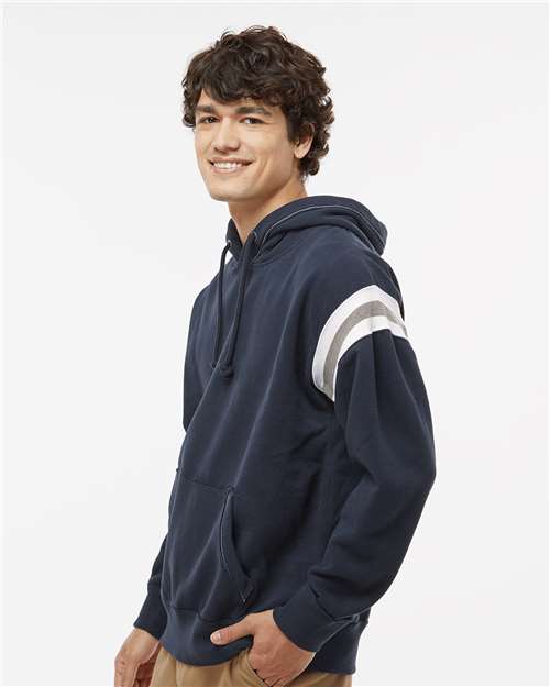 Men's Vintage Athletic Hooded Sweatshirt - 8847 32