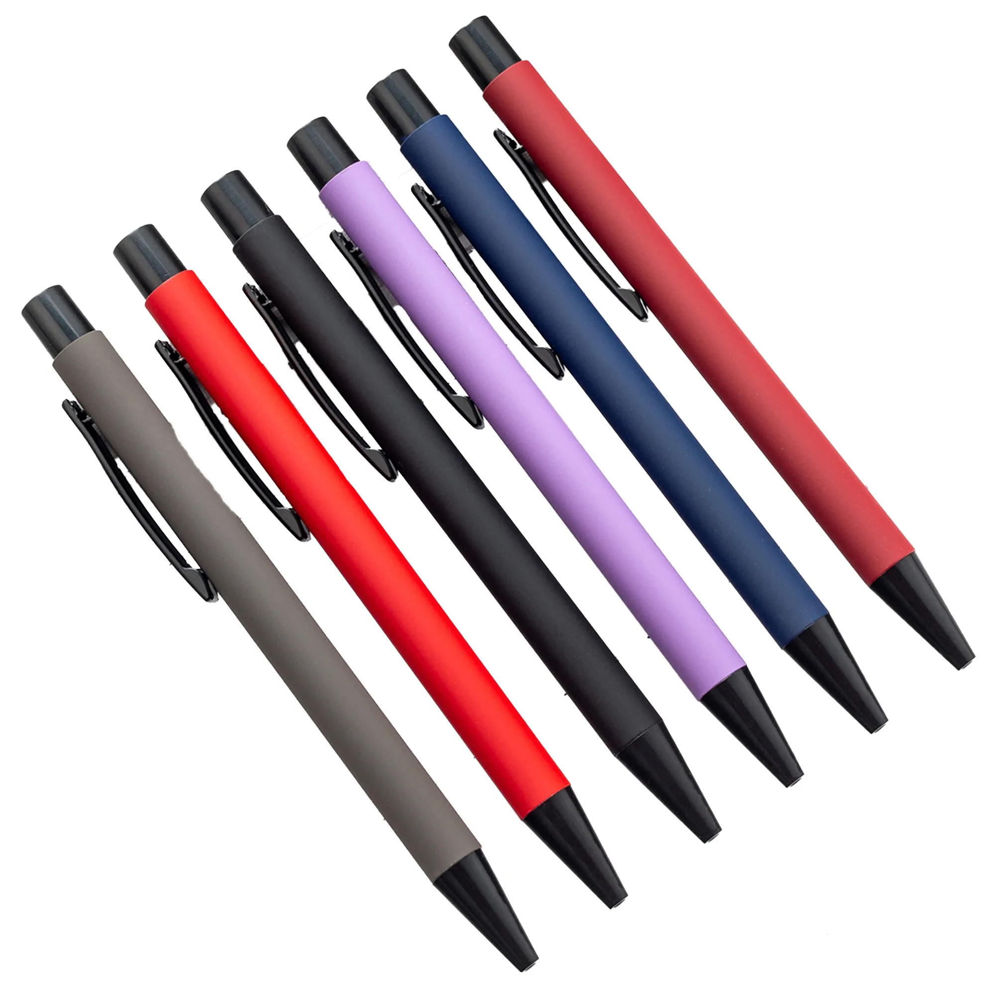 Aluminum Barrel Retractable Ballpoint Pen 6