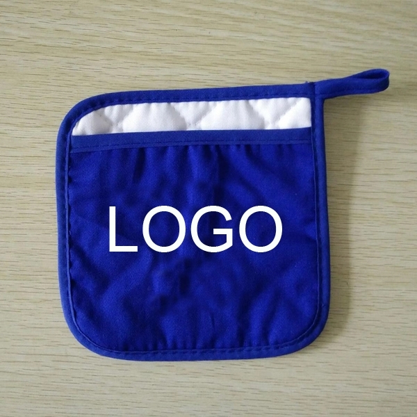 Cotton Canvas Quilited Pot Holder with Pocket 4