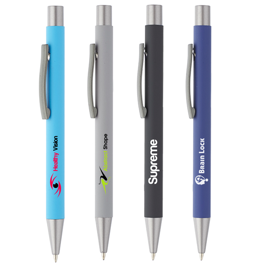 Cordova Rubber Coated Metal Pens 2