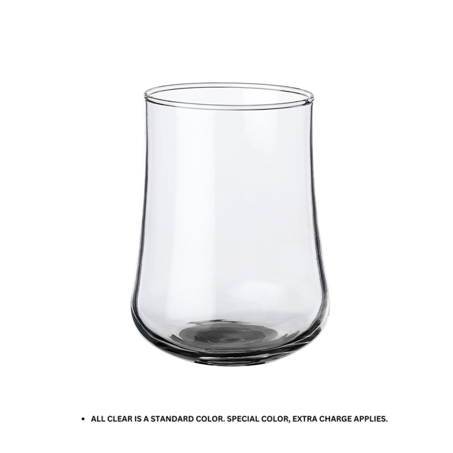 Elegant Rose Bud Stemless Glass, 15.5 oz. 5