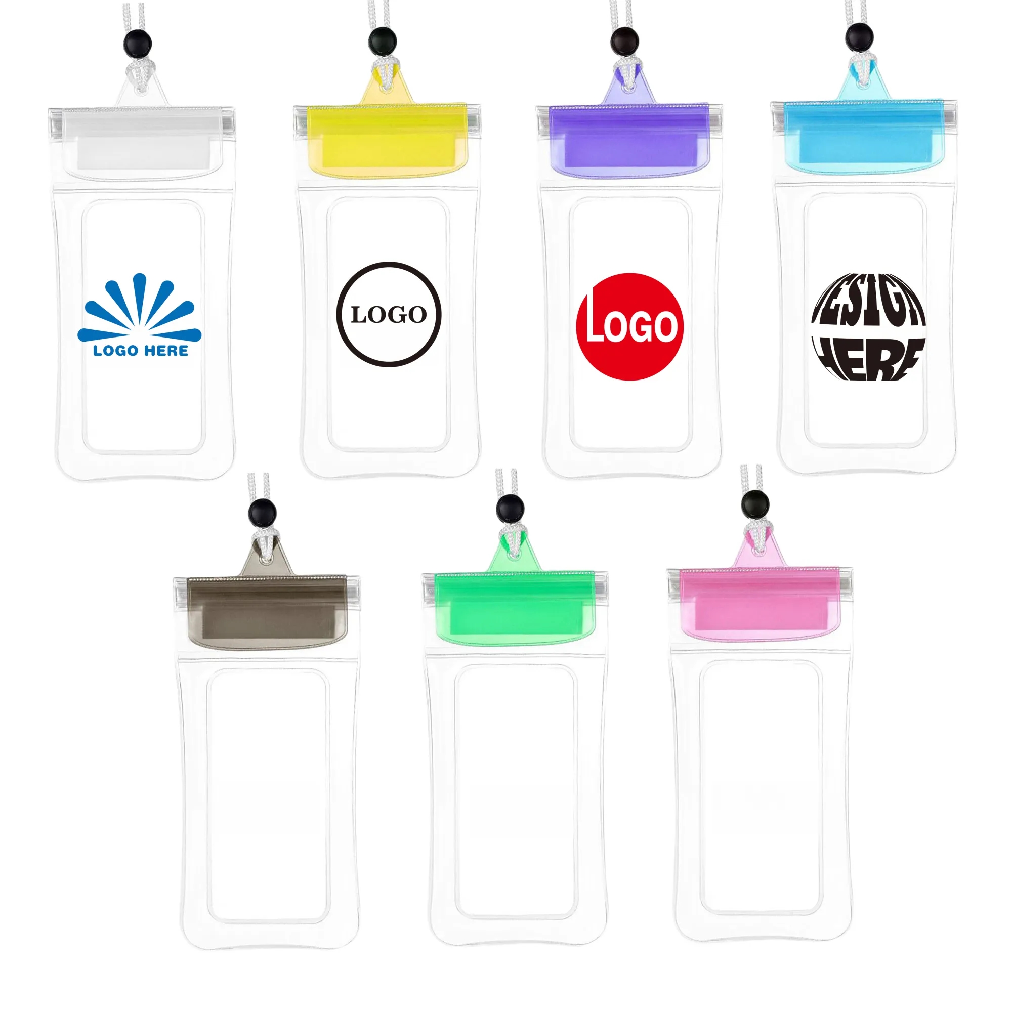 Waterproof Cell Phone Pouch - Minimum Order Quantity 20 1