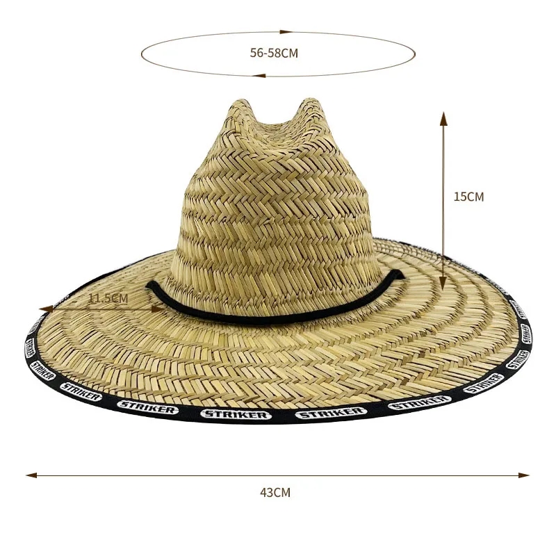 Summer Seagrass Sun Straw Hat 9