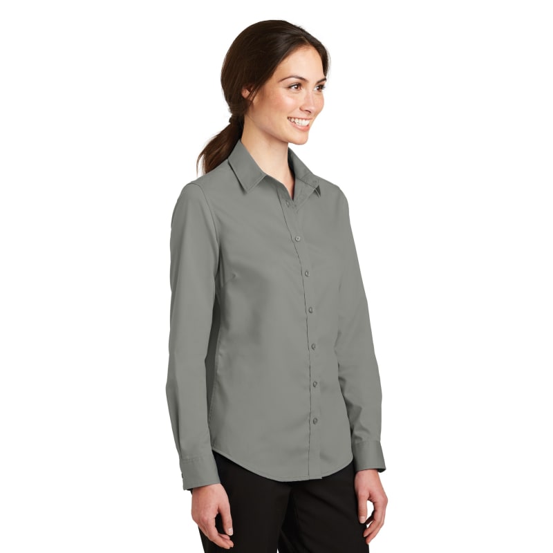 Port Authority Ladies SuperPro Twill Shirt. 16