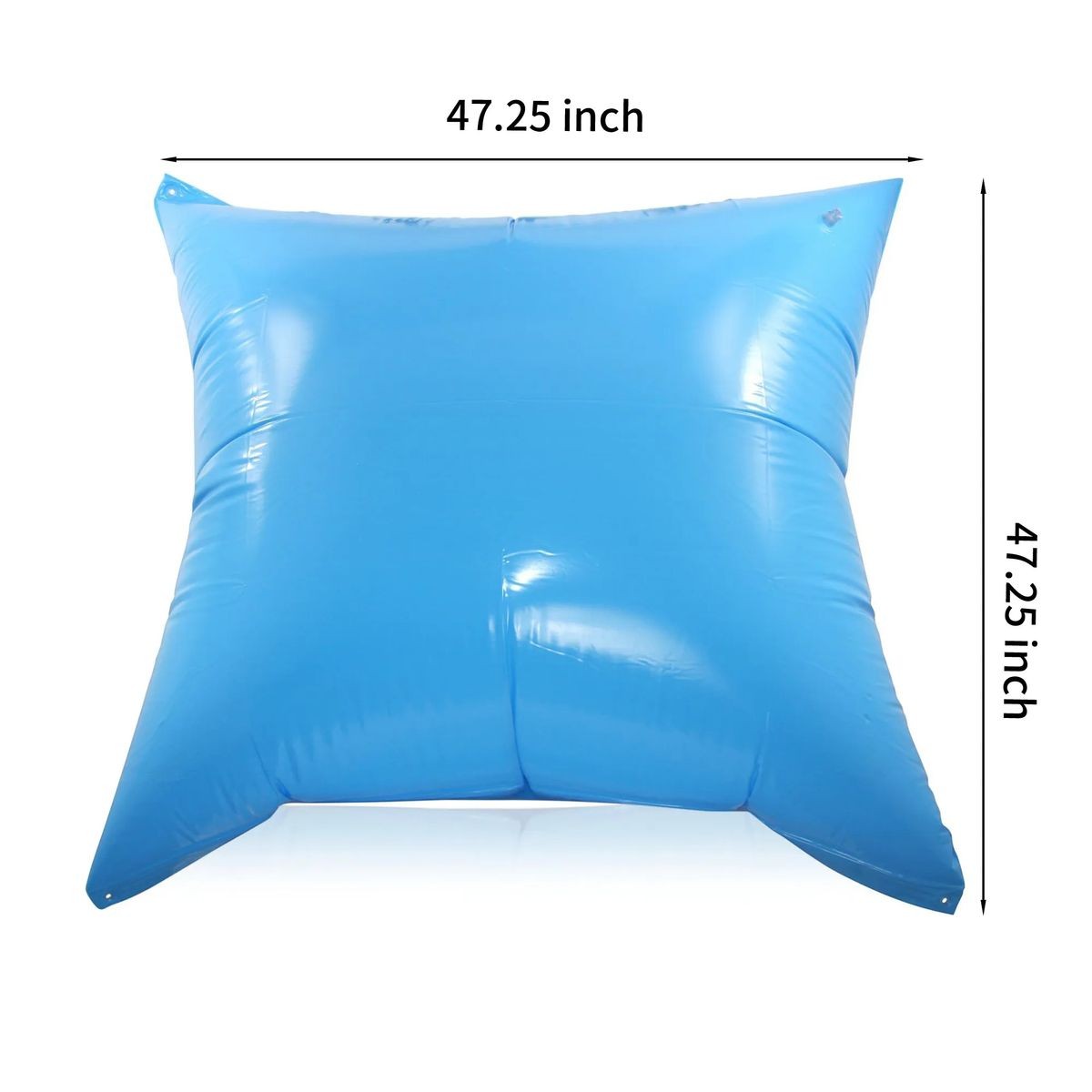 47.25 inches x 47.25 inches Pool Pillow for Aboveground Pools with Custom Logo Imprint 3